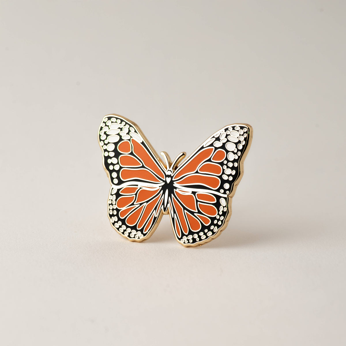Monarch Butterfly and Caterpillar Pin Set
