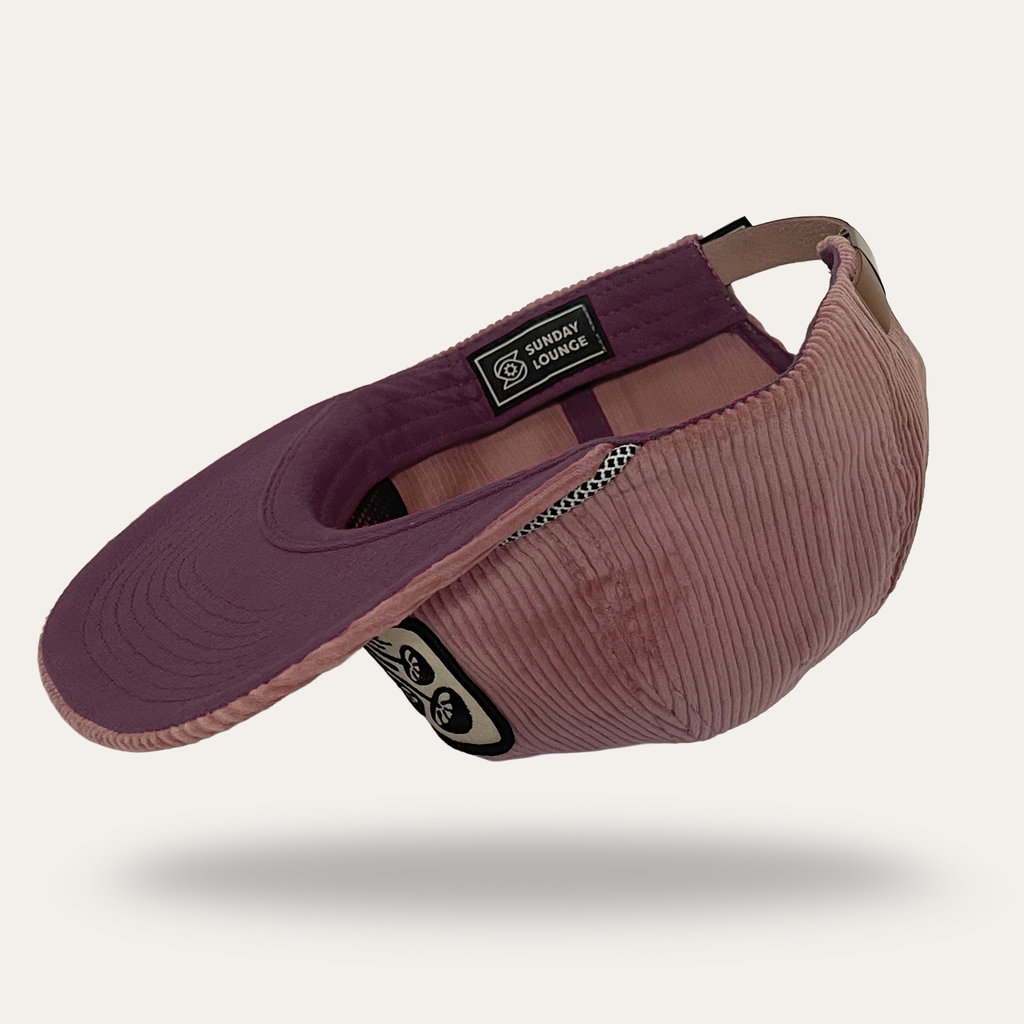 Mushroom Hat - Corduroy - Pink