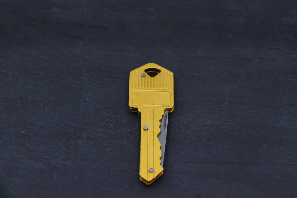 Key Shaped Keychain Knife