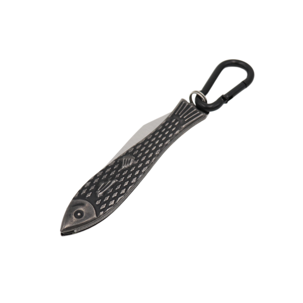 Pocket Fish Knife Keychain, 3.5 inch folding knife keychain, from Real Sic