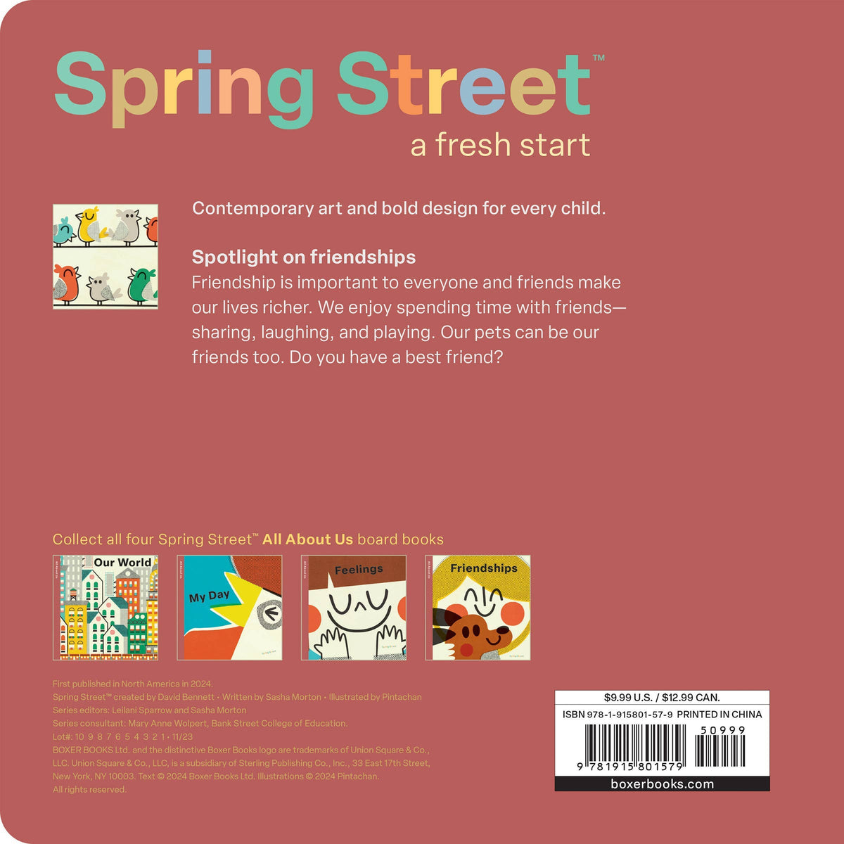 Spring Street All About Us: Friendships