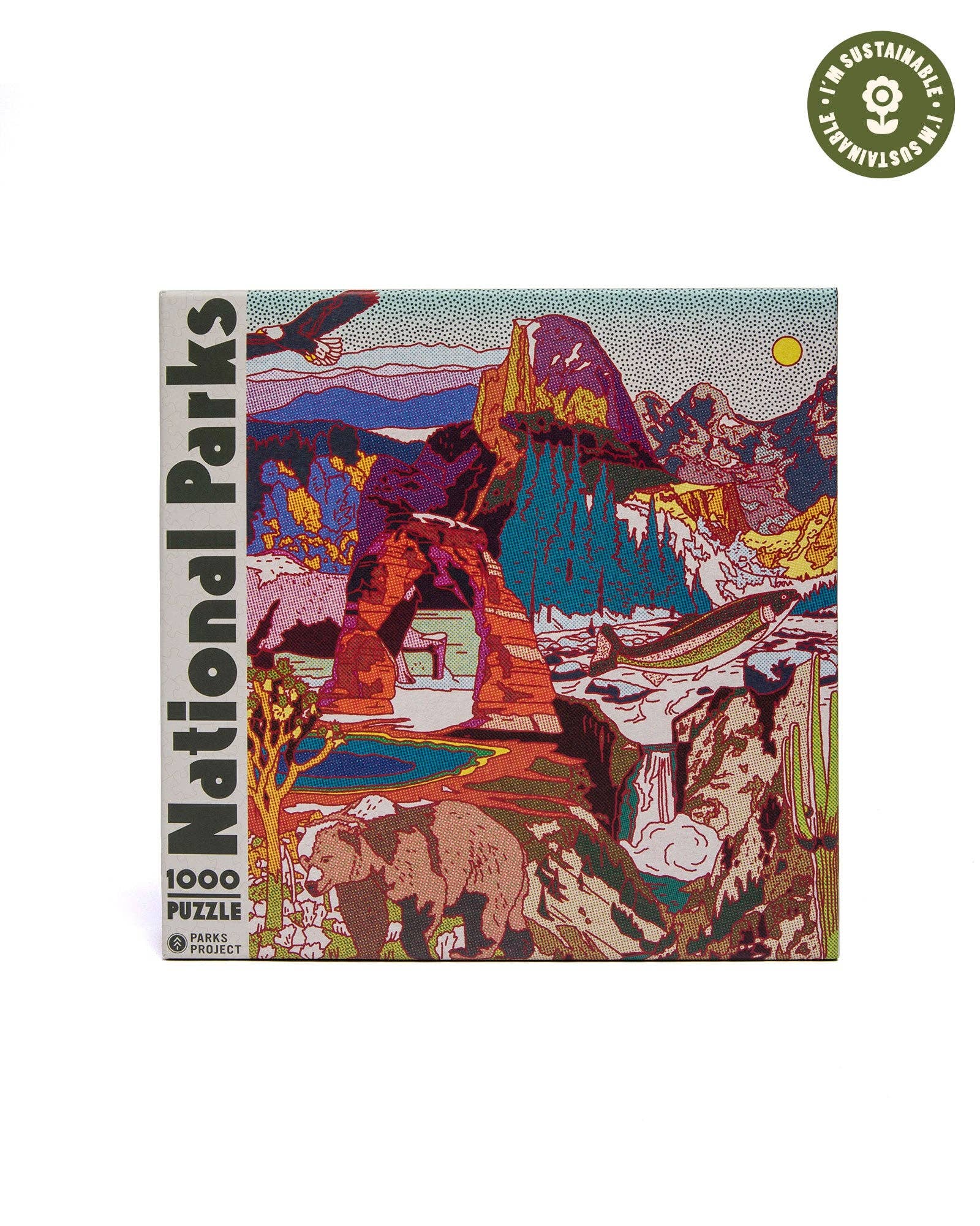 National Parks Collage Puzzle, 1000 piece jigsaw puzzle, from Parks Project