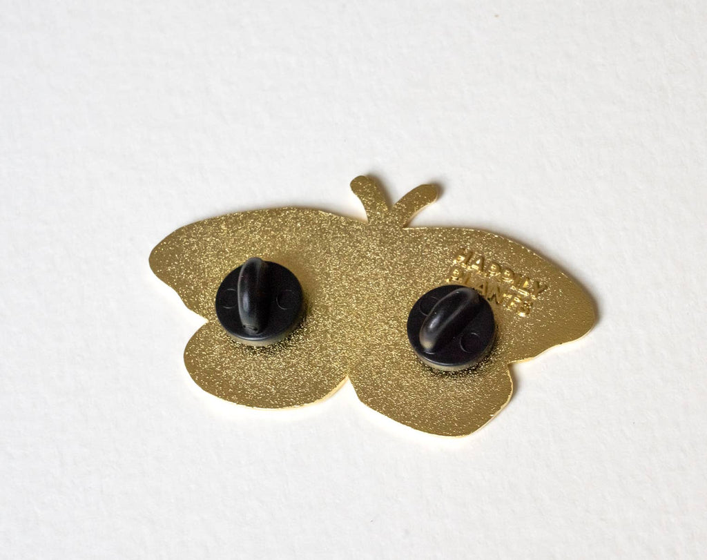 Blue Morpho Butterfly Pin