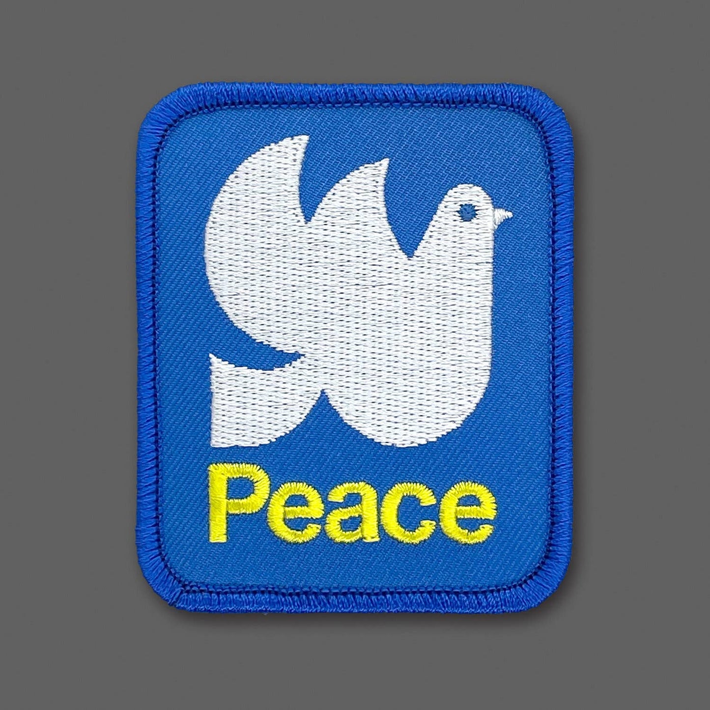 DDC-169 Peace Dove embroidered souvenir patch by Draplin Design Co.