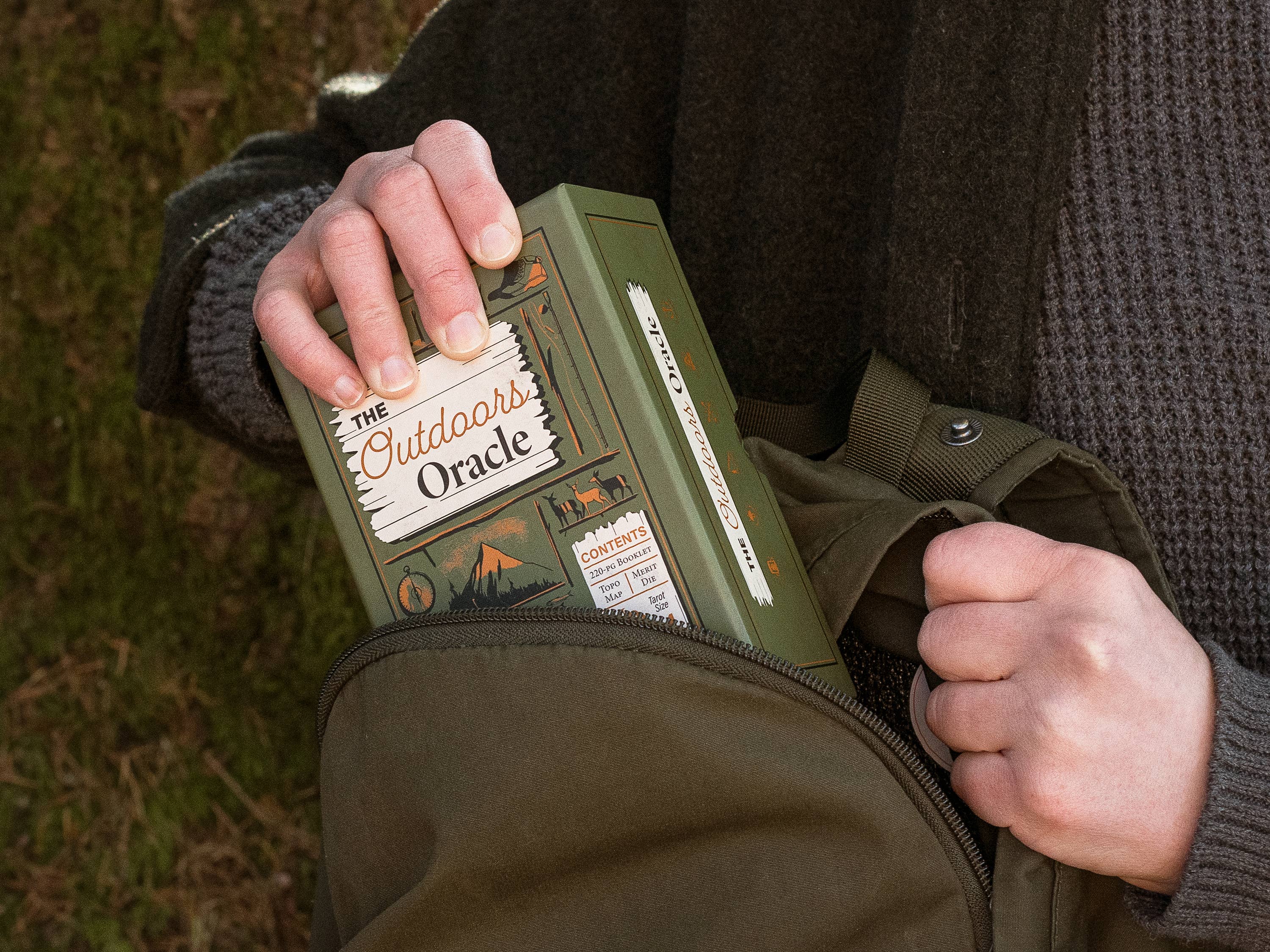 The Outdoors Oracle, nature themed oracle card deck, from A Nature Unknown