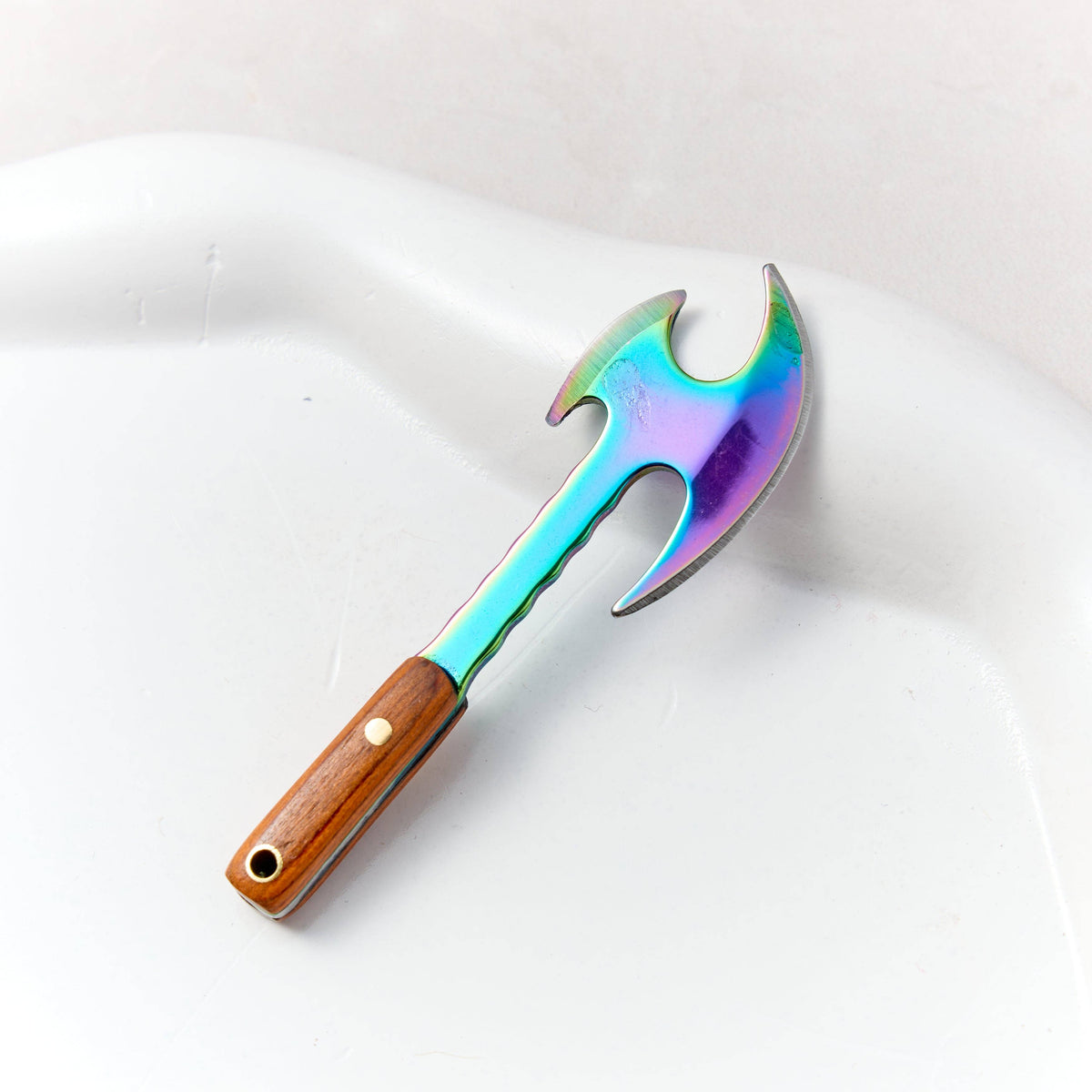 Battle Axe Keychain Knife