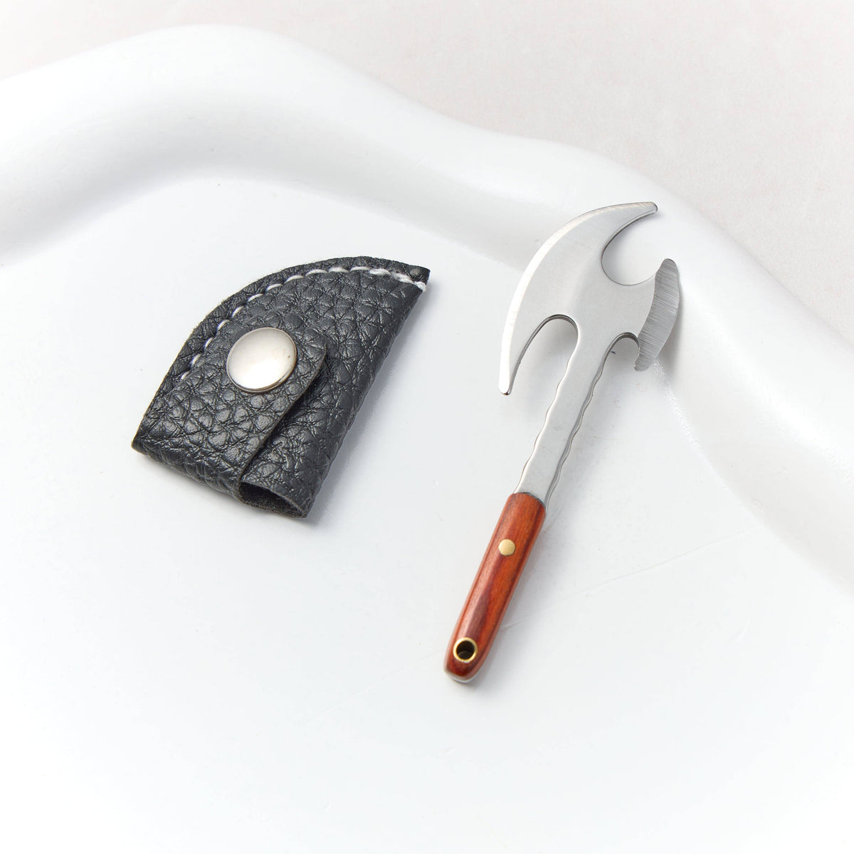 Battle Axe Keychain Knife