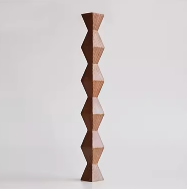 Endless Column Wood Sculpture