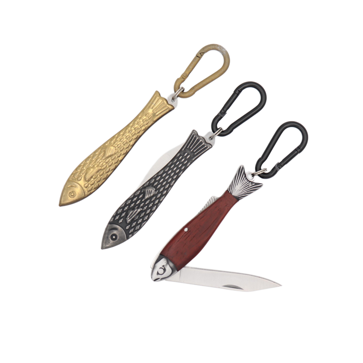 Pocket Fish Knife Keychain