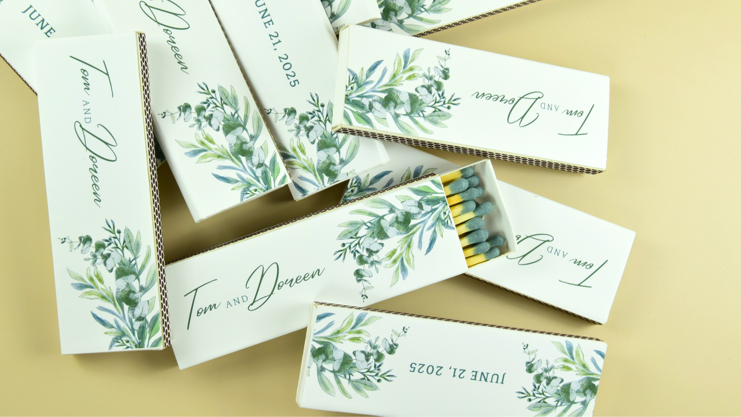 Custom Photo Matchboxes