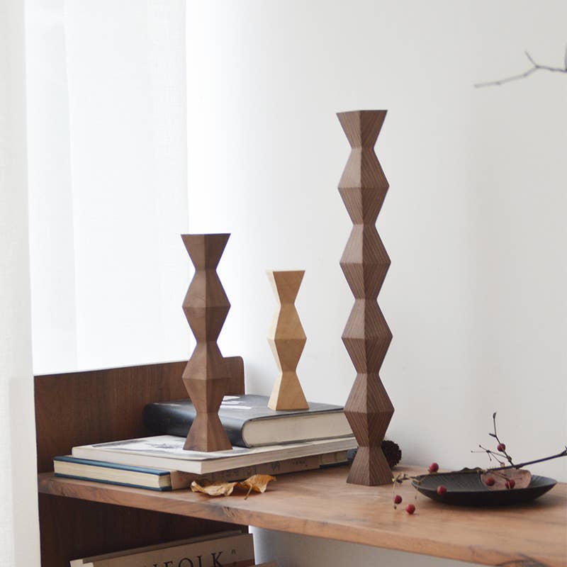 Endless Column Wood Sculpture