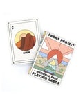 National Parks Playing Cards, minimalist national park deck, from Parks Project
