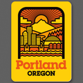 DDC-225 Portland Sunny Day vinyl decal by Draplin Design Co.