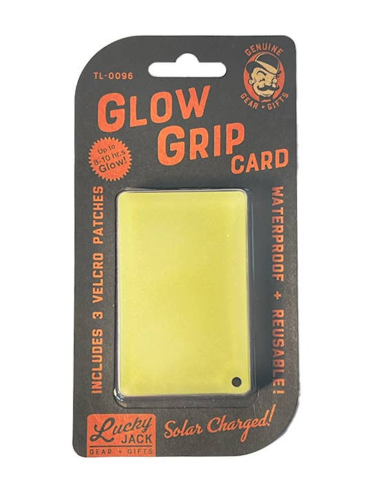 Rechargeable Glow Card, pocket sized glow tool, from Lucky Jack