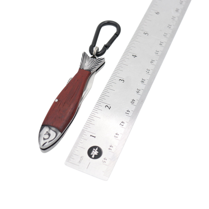 Pocket Fish Knife Keychain