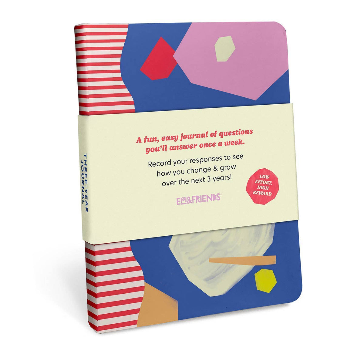 3-Year Journal cover, one question a week answered for three years