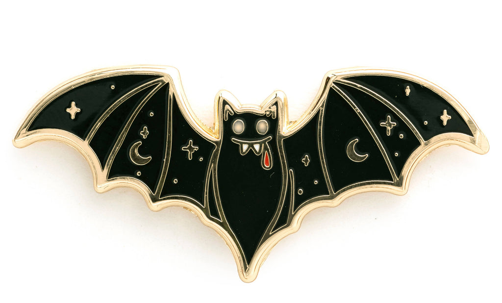 Vampire Bat Pin, Halloween Gifts, Spooky
