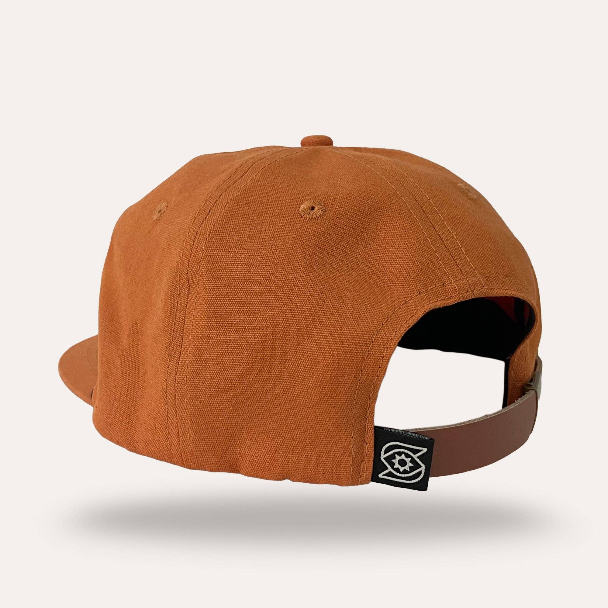 Snake Hat in desert orange, from Sunday Lounge