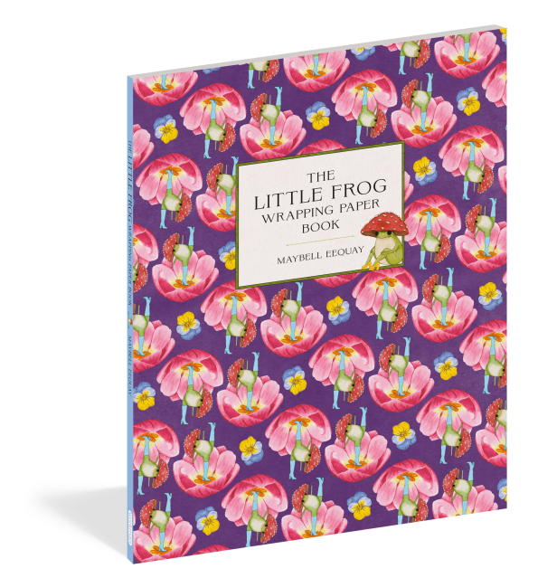 The Little Frog Wrapping Paper Book