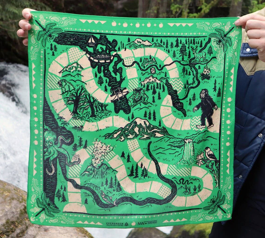 Evergreen Bandana Board Game