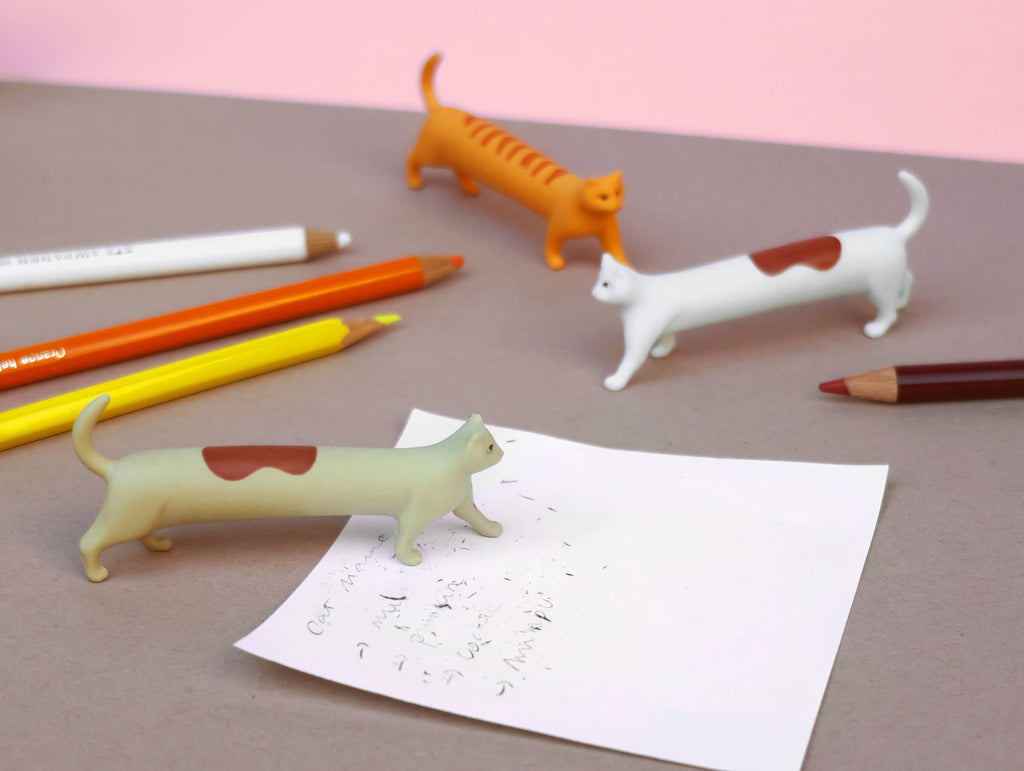Cat Erasers, Set of 3