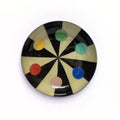 Colour Hexagon Enamel Tray