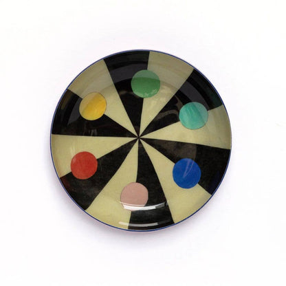 Colour Hexagon Enamel Tray