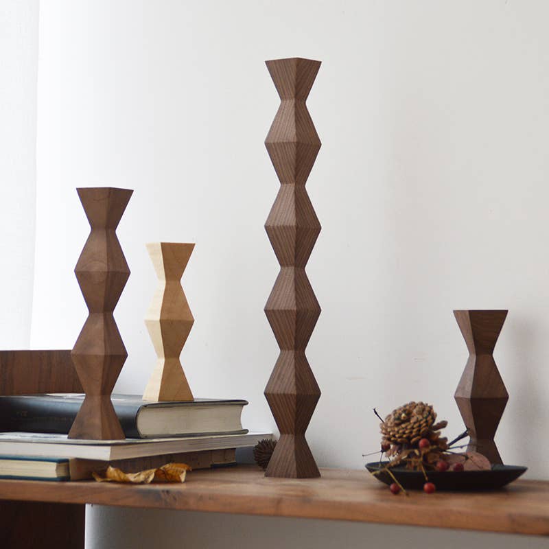 Endless Column Wood Sculpture