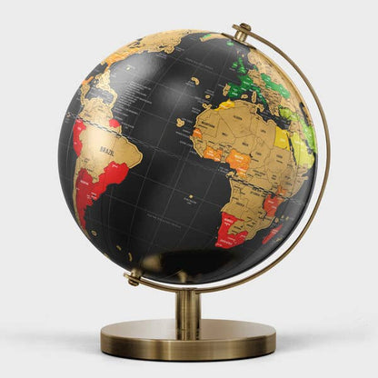 Scratch-Off Travel Globe