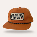 Snake Hat in desert orange, from Sunday Lounge