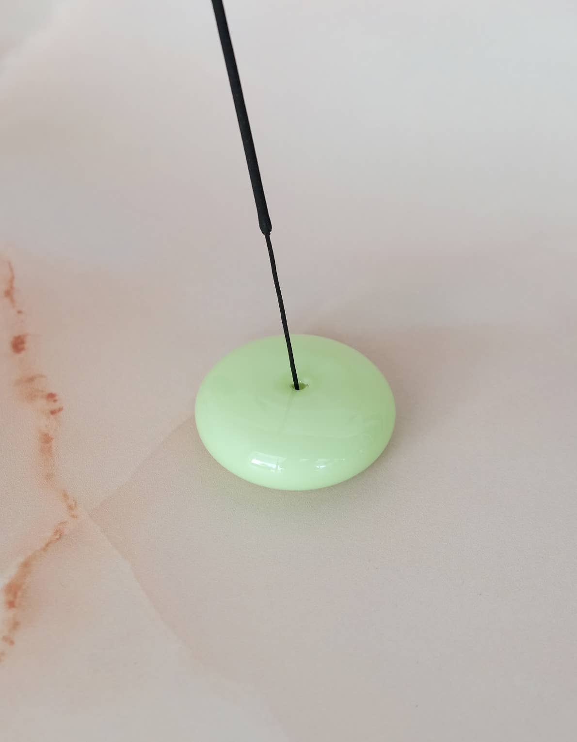 Handblown Glass Incense Holder