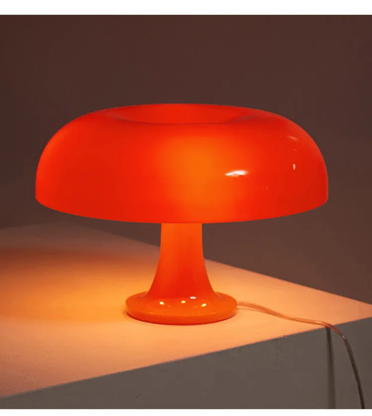 Lámpara Mod Mushroom estilo años 70