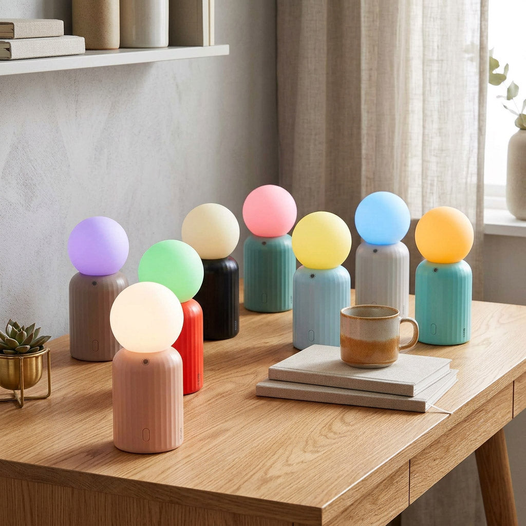 Mini Wireless 8 Colour Changing Lamp