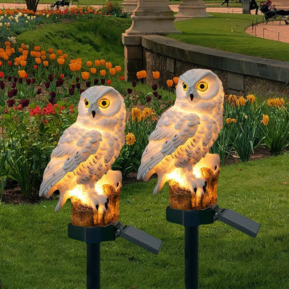 Solar Owl Light