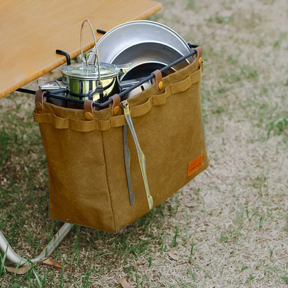 Hook On Canvas Camping Bag