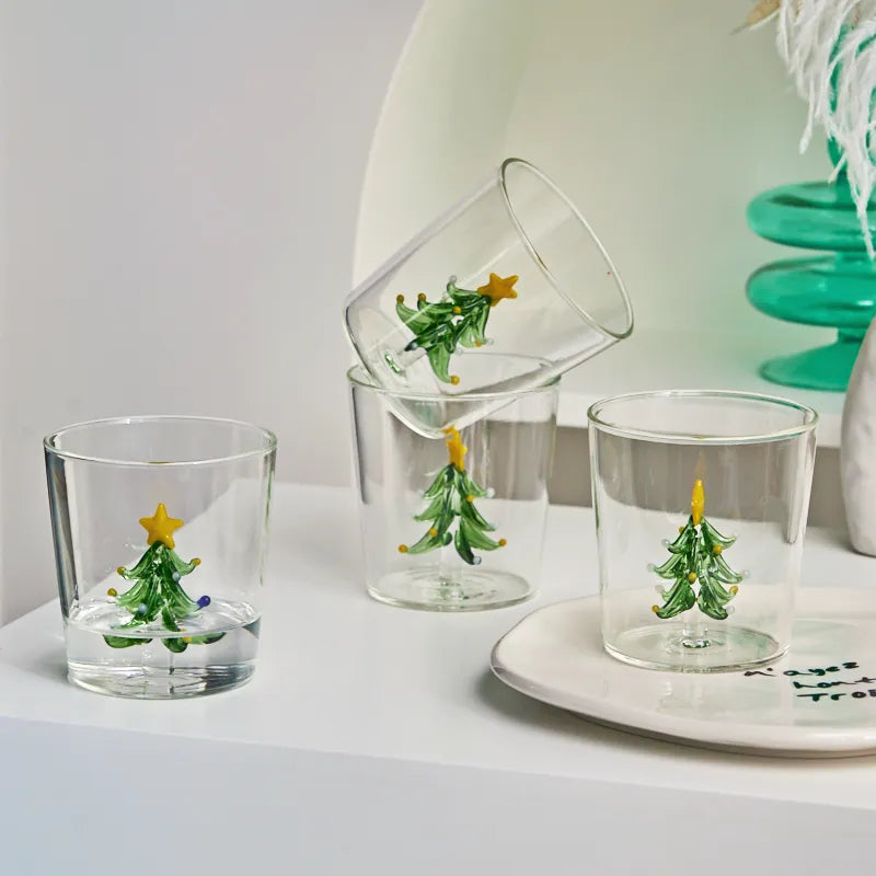 Holiday Tree Glass