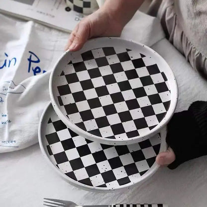 Checkerboard Serving Plate