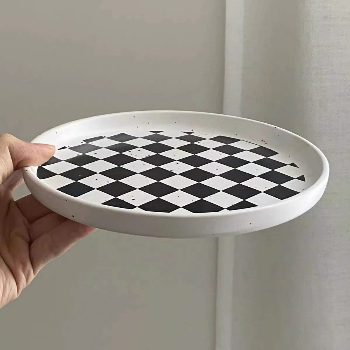 Checkerboard Serving Plate