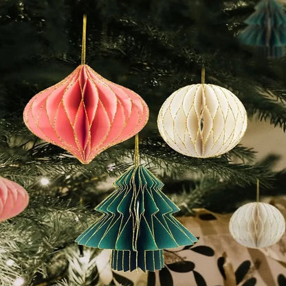 Vintage Style Paper Ornaments