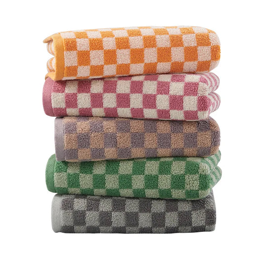 Hip Plaid Towel Set