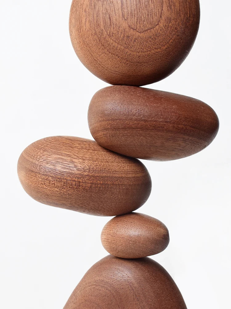 Magnetic Wooden Zen Stones