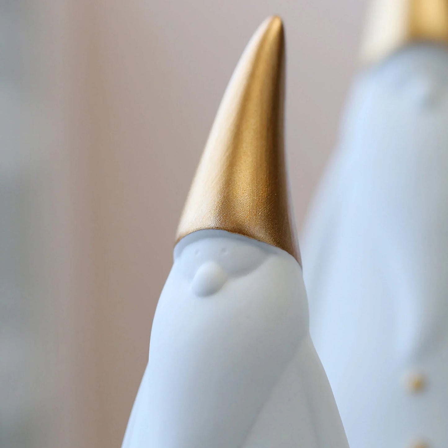 Porcelain Gnome Figures
