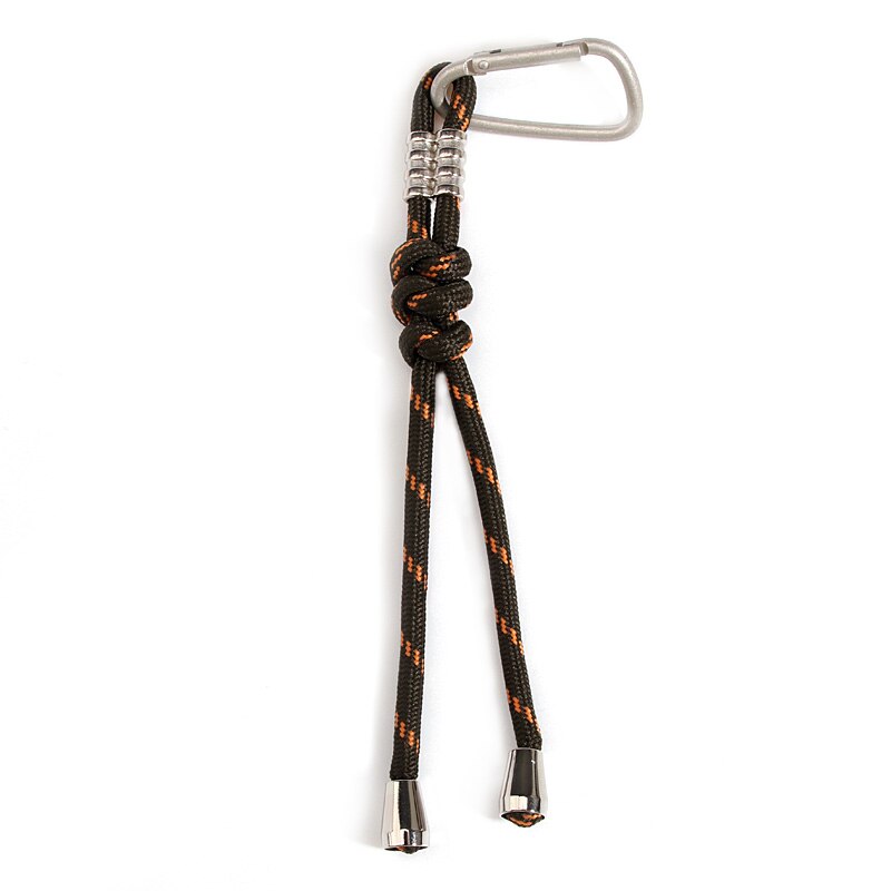 Iridescent Rope Keychain Carabiner