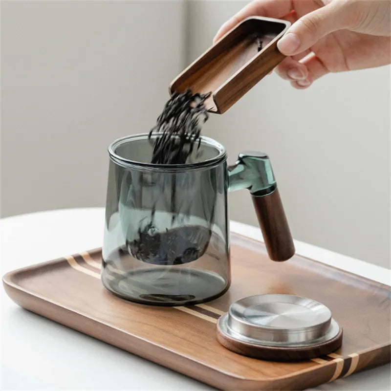 Sleek Glass Teapot