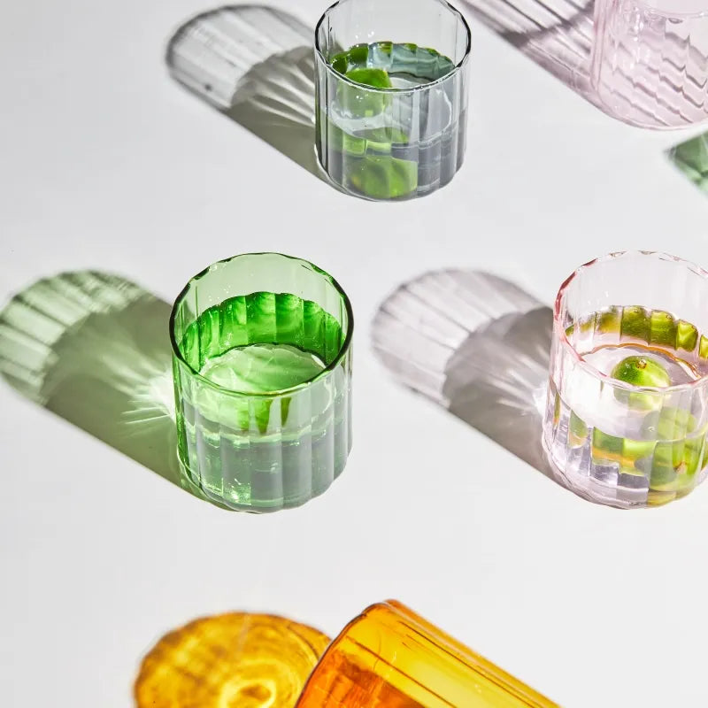 Colorful Glass Tumblers