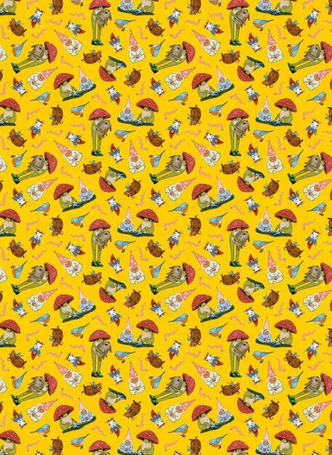 The Little Frog Wrapping Paper Book