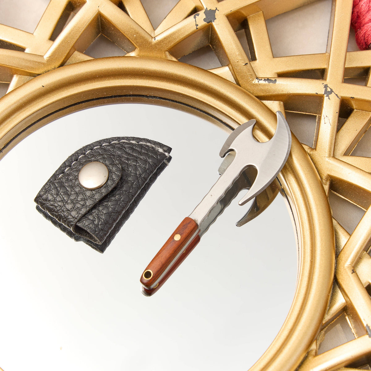 Battle Axe Keychain Knife