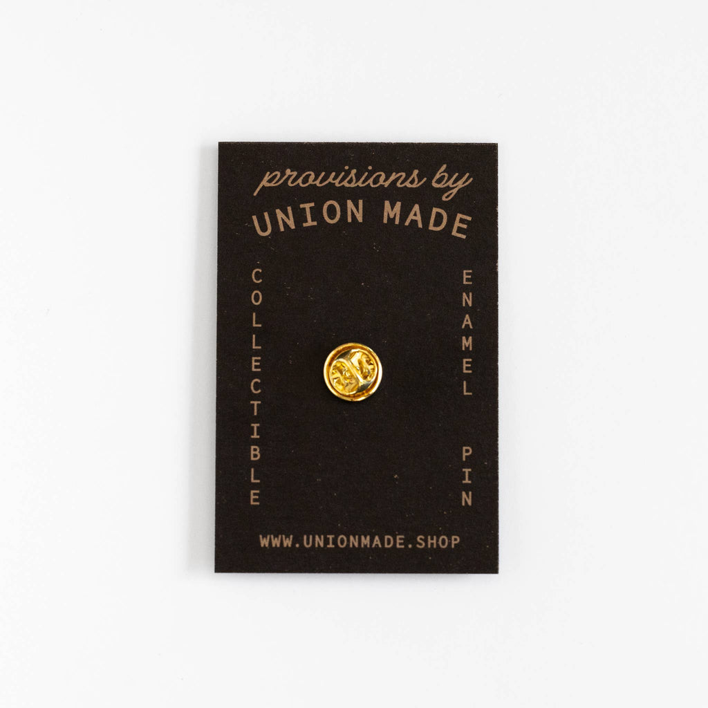 I Love Our National Parks Enamel Pin in metallic gold, from Union Made