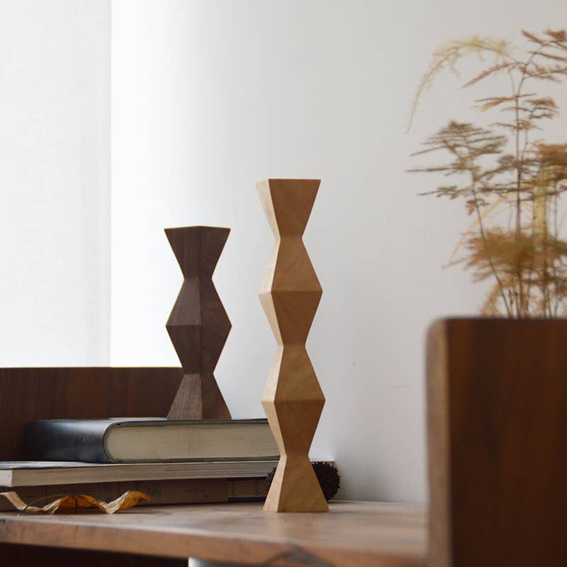 Endless Column Wood Sculpture