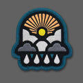 DDC-377 Wayward Walk embroidered souvenir patch by Draplin Design Co.